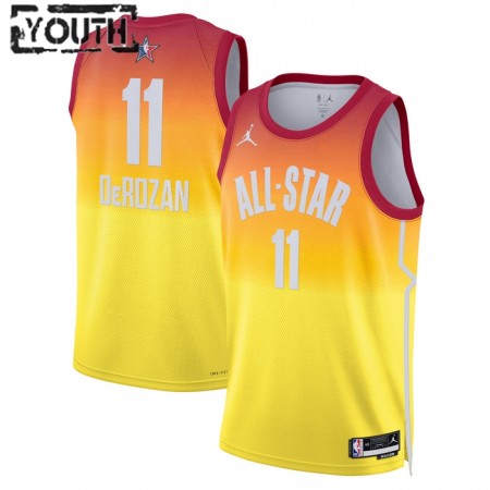 Dres All-Star 2023 Team 2 Demar Derozan 11 Nike Naranča Swingman - Dječji
